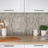 10pcs Self-Adhesive Splash Wall Tiles, 12x12 Inch Self-Adhesive Subway Tiles, Vintage Wall Stickers, Wall Decals, Suitable for Kitchen and Bathroom Wa