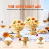 10PCS 16cm/6.3' Tall Wedding Flower Vase, Metal Wedding Centerpiece, Gold Floral Arrangement Stand Display Rack for Tables Wedding Dinner Party, Anniv