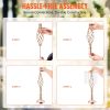 10PCS 55cm/21.65' Tall Crystal Wedding Flower Stand, Metal Wedding Centerpiece Vase, Gold Flower Holders Floral Display Rack for Tables Wedding Dinner