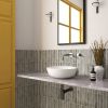 10pcs Self-Adhesive Splash Wall Tiles, 12x12 Inch Self-Adhesive Subway Tiles, Vintage Wall Stickers, Wall Decals, Suitable for Kitchen and Bathroom Wa