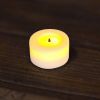 (3 pack) Unscented Led Tealights Flameless Candles, White, 4.60", 0.18 lb