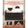 Retractable Baby Gate, 34 inch Tall, Extends up to 71 inch Wide, Retractable Gate for Kids or Pets, Mesh Material, Easy to Install for Indoor Stairs,