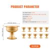 10PCS 16cm/6.3' Tall Wedding Flower Vase, Metal Wedding Centerpiece, Gold Floral Arrangement Stand Display Rack for Tables Wedding Dinner Party, Anniv