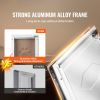 Pet Door, 13.27" x 20.04" Aluminum Frame with Lock and Flap System, Weatherproof Doggy Door, Easy to Install in Interior or Exterior Doors, Pet Door S