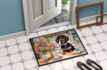 NEW Decorating Easter Dachshund Doormat Front Door Mat Indoor Outdoor Rugs for Entryway, Non Slip Washable Low Pile, 18H X 27W