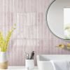 10pcs Self-adhesive Splashproof Wall Tiles, 12x12 Inch Self-adhesive Floor Stickers, Suitable for Kitchen and Bathroom Walls, Easy DIY Home Decoration