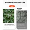 Expandable Fence Privacy Screen, 25 x 126 in Expand Artificial Plant Wall, Realistic Artificial Ivy Panel with 50 Zip Ties, Decorative Faux Greenery B
